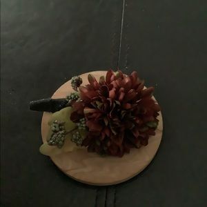 NWOT Flower pin on Blazer etc. is from Thirtyone